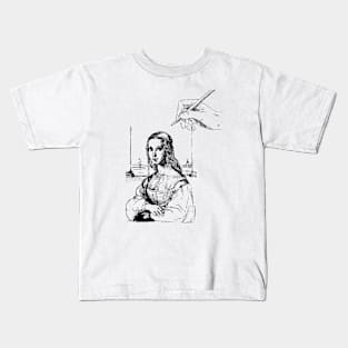 Free your mind with art 2 Kids T-Shirt